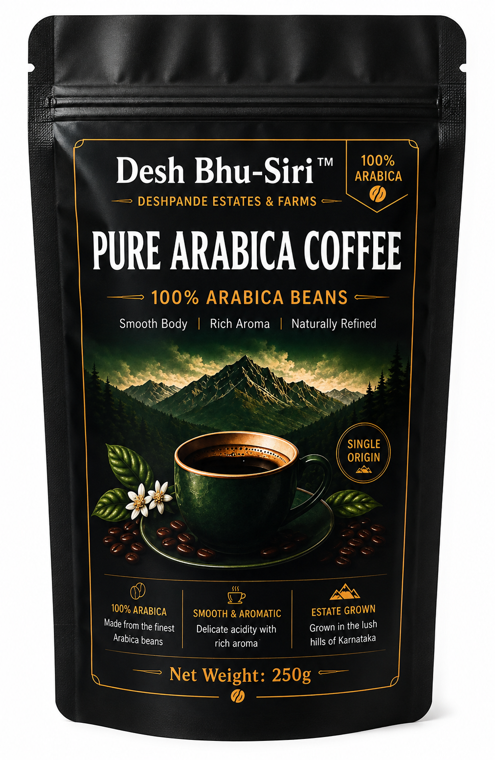 Desh Bhu-Siri Pure Arabica 250g