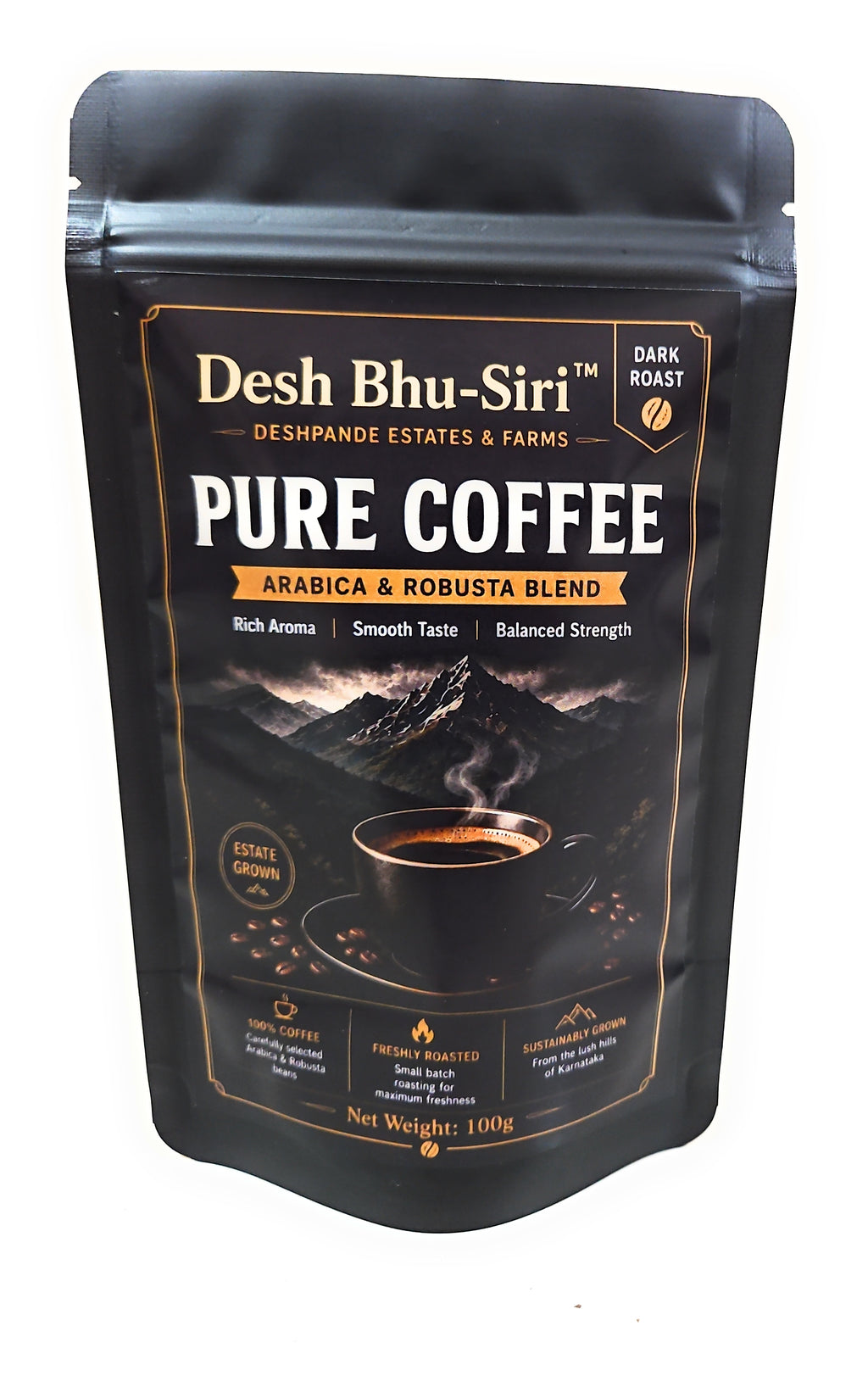 Desh Bhu-Siri Pure Coffee 100g