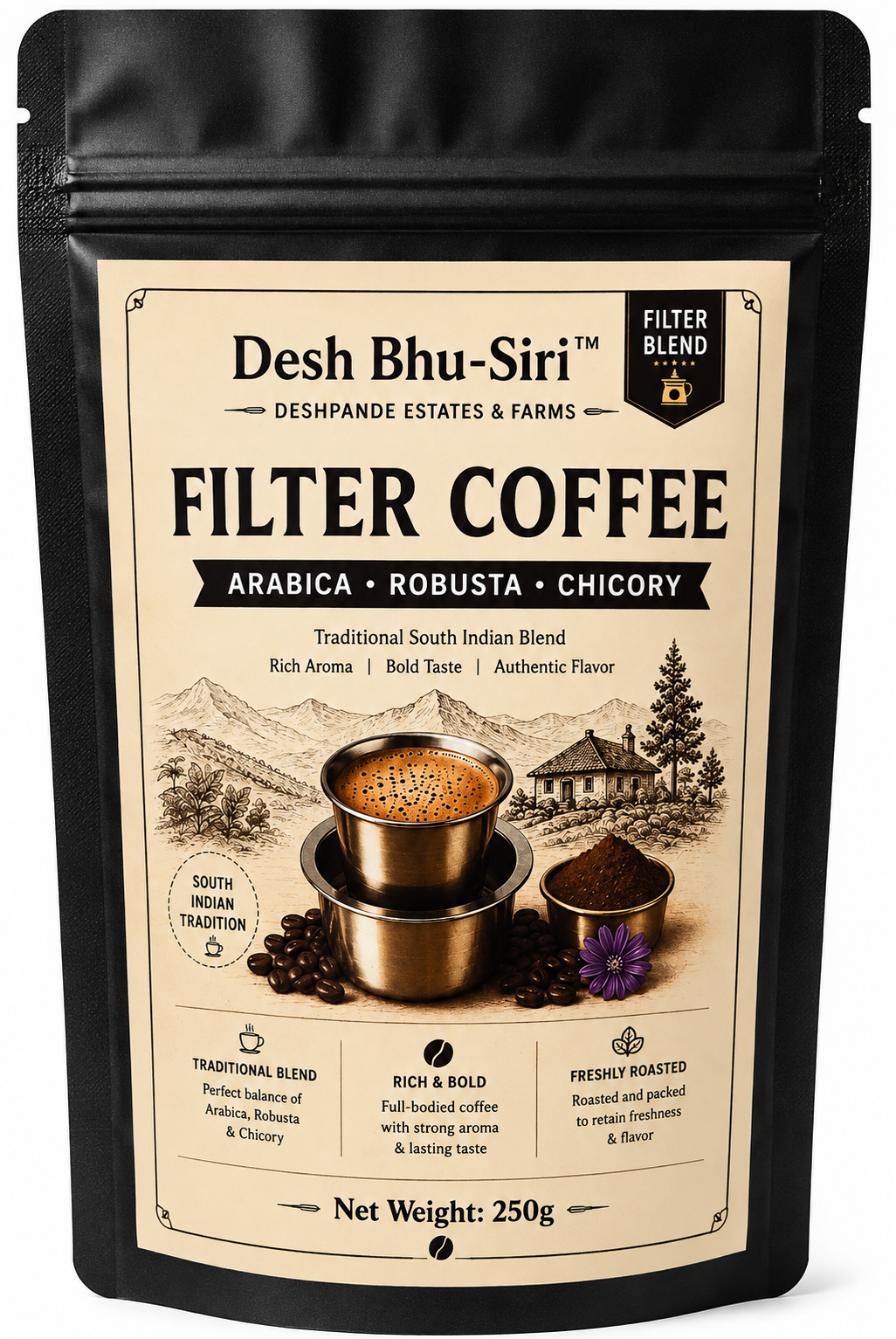 Desh Bhu-Siri Filter Coffee 250g
