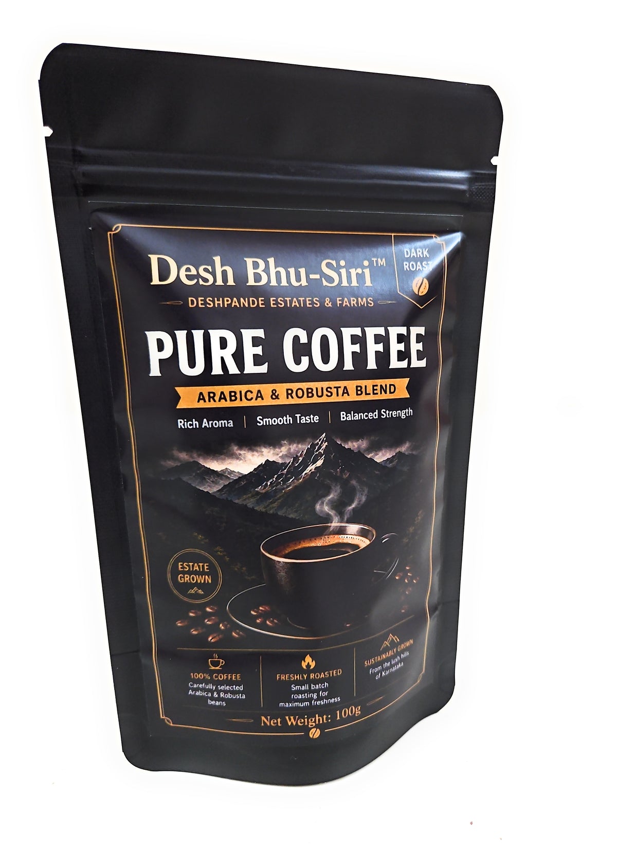 Desh Bhu-Siri Pure Coffee 100g